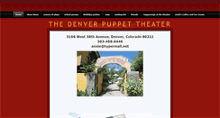 Desktop Screenshot of denverpuppettheater.com